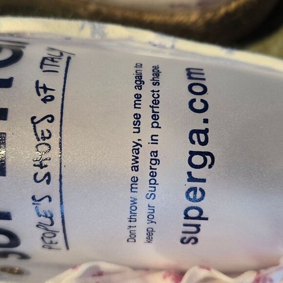 Superga Pink and Orange Espadrilles with Vibrant Style.  NWOT Size 9 - Picture 6 of 6